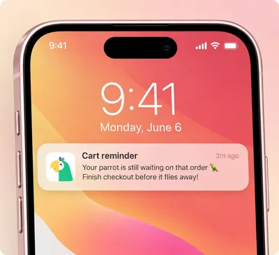 Papagalce app lock screen notification