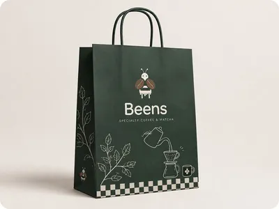 Beens branded paper bag