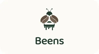 Beens logo on cream