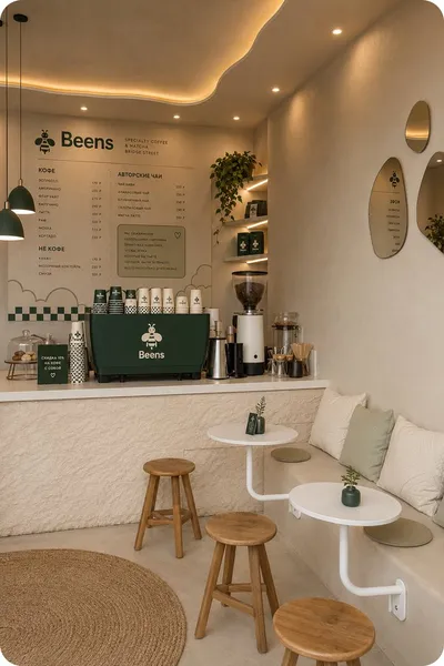 Beens cafe interior